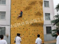 涡阳县第五中学攀岩墙