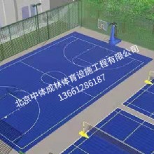 悬浮地板篮球场
